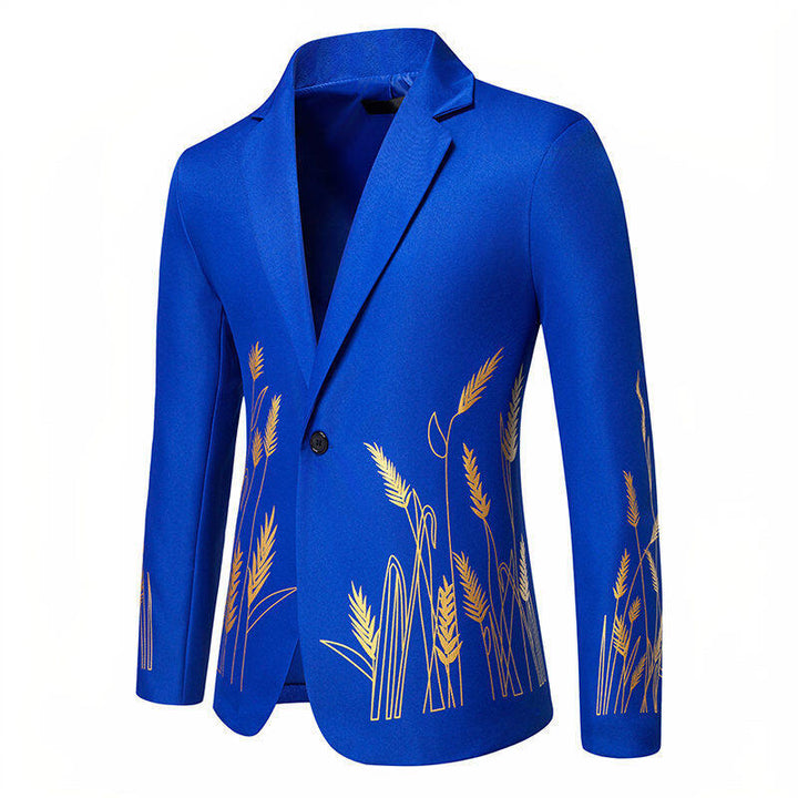 Veste élégante pour hommes avec broderies florales Lune London