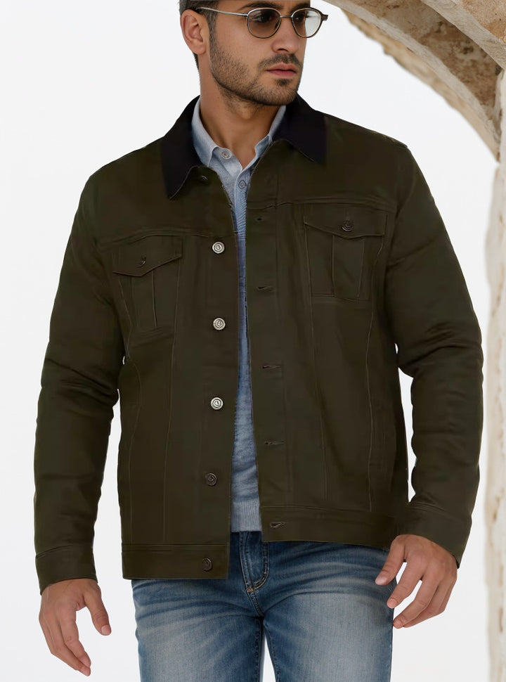 Robust cotton jacket for men Lune London