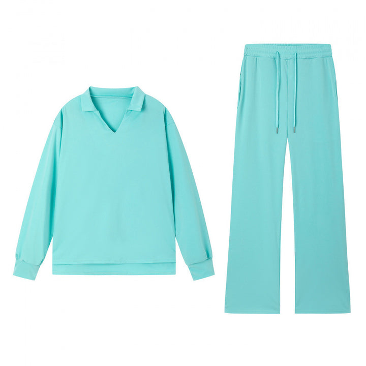 Ensemble de sweat-shirt et pantalon de loisirs pour femmes Chic & Stil