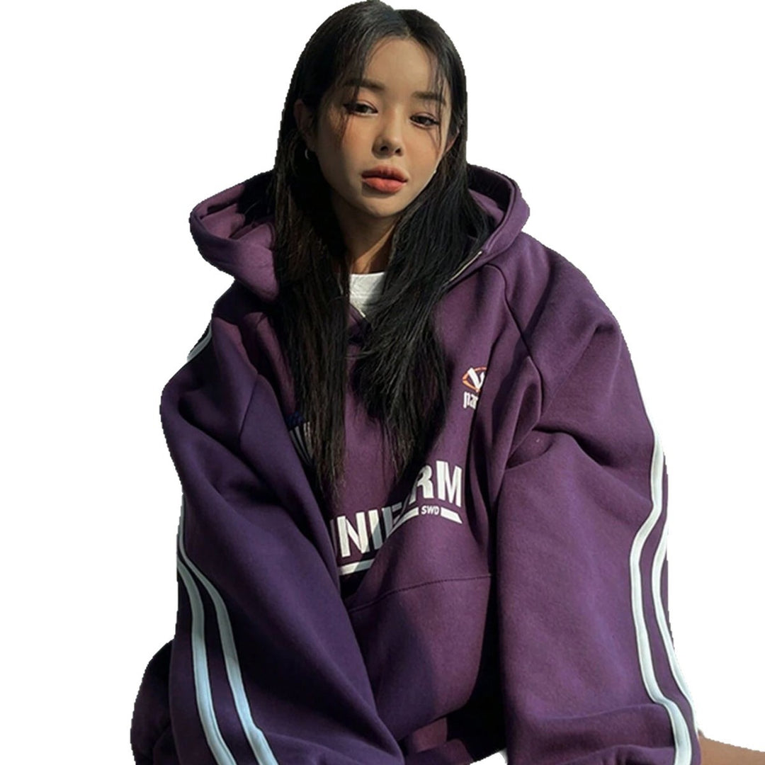 Oversized hoodie for women with eye-catching graphics Lune London