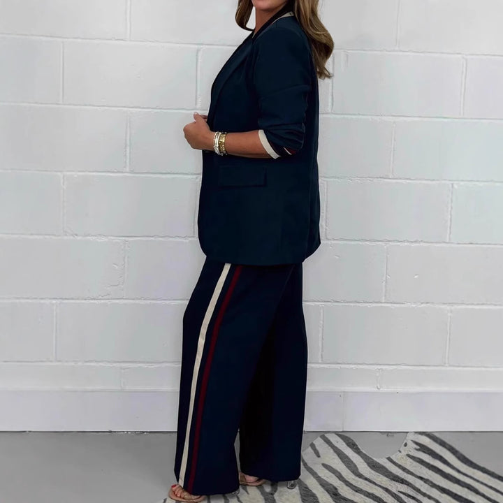 Veste-pantalon élégante et confortable pour femmes Chic & Stil