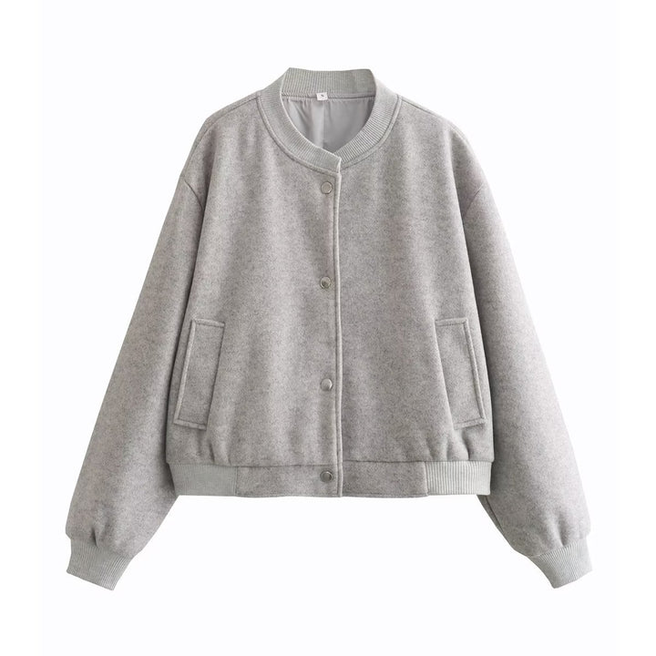 Women’s button sports jacket with practical pockets Lune London