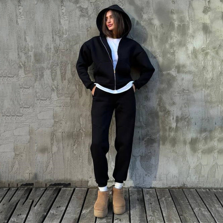 Ladies Sporty Chic Leisure Suit