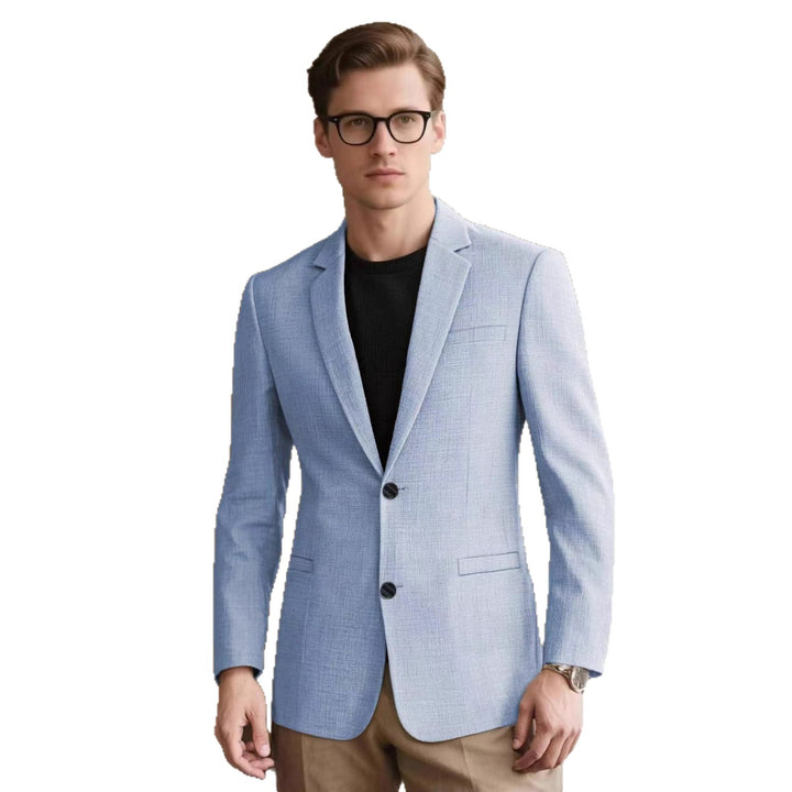 Elegant structured blazer for men with modern accents Lune London