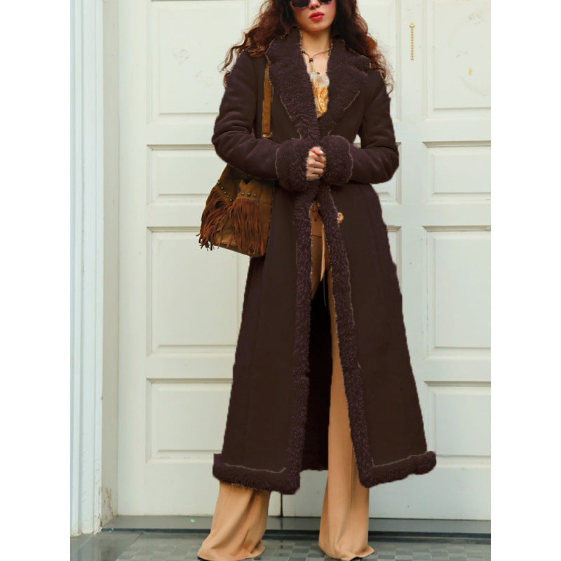 Women's Luxurious Faux Fur Coat Lune London