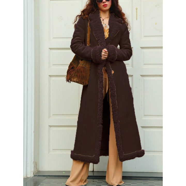 Women's Luxurious Faux Fur Coat Lune London