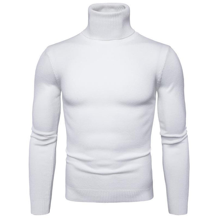 Men's Turtleneck Sweater Made From Fine Merino Wool Lune London