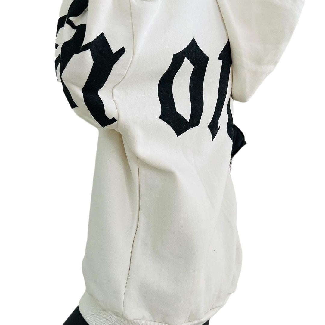 Oversized hoodie for women with an exceptional inscription Lune London