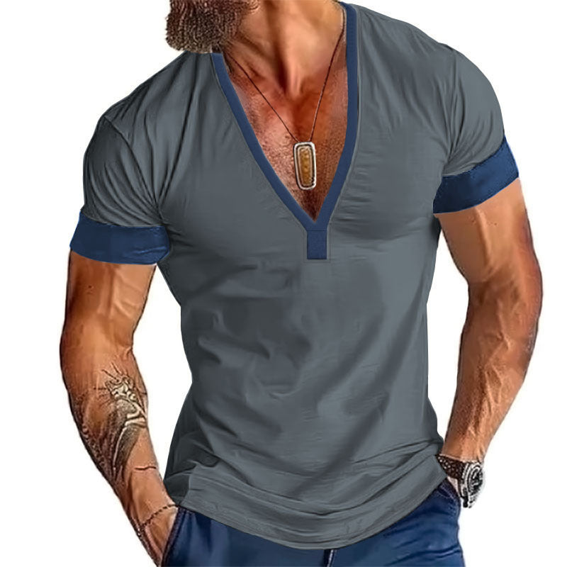 Men's V neck T-shirt Lune London