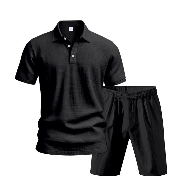 Tenue de loisirs pour hommes avec polo et shorts Lune London
