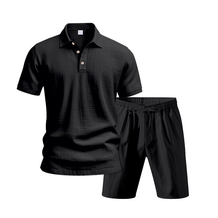 Tenue de loisirs pour hommes avec polo et shorts Lune London