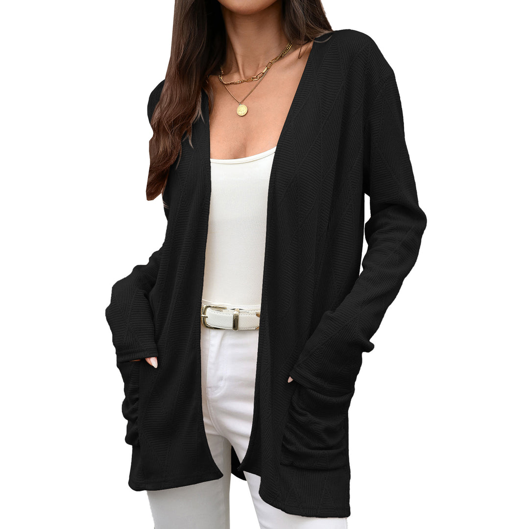 Lune London textured surface wrap jacket for women