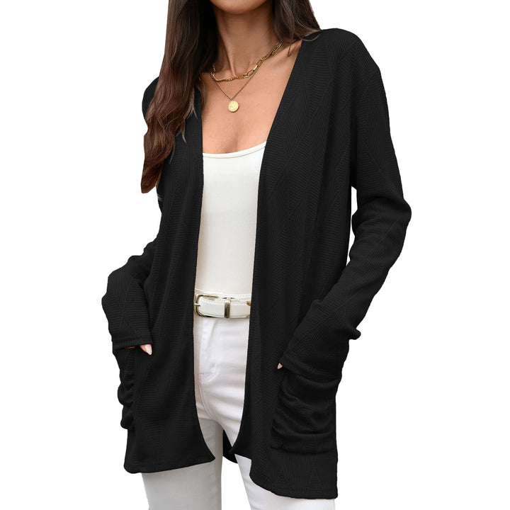 Lune London textured surface wrap jacket for women