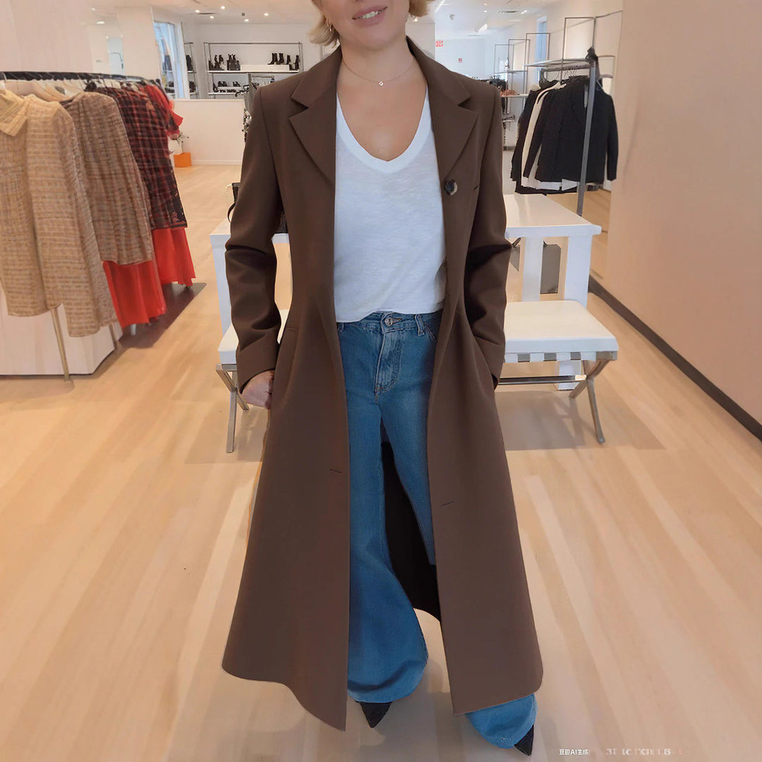 Manteau à motif léopard pour femmes Chic & Stil