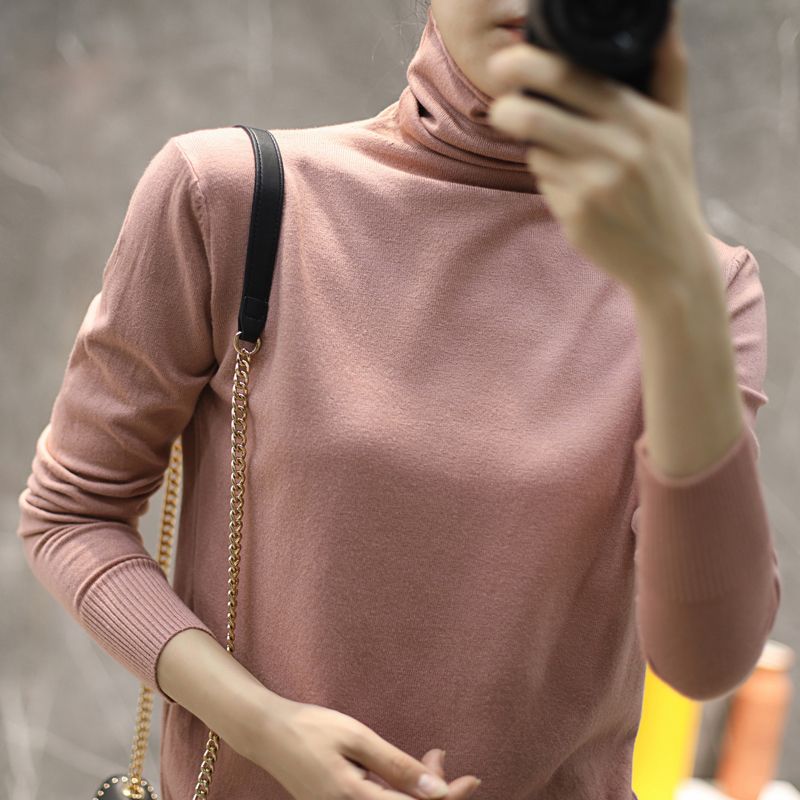 Pull col roulé de haute qualité pour femmes Chic & Stil
