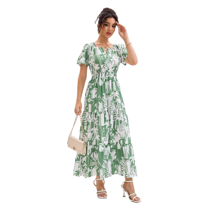 Chic Tulle Boho Maxi Dress
