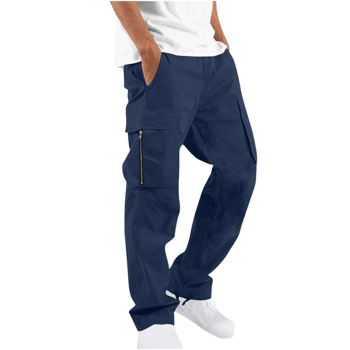 Men's cargo pants with adjustable waist and practical side pockets Lune London