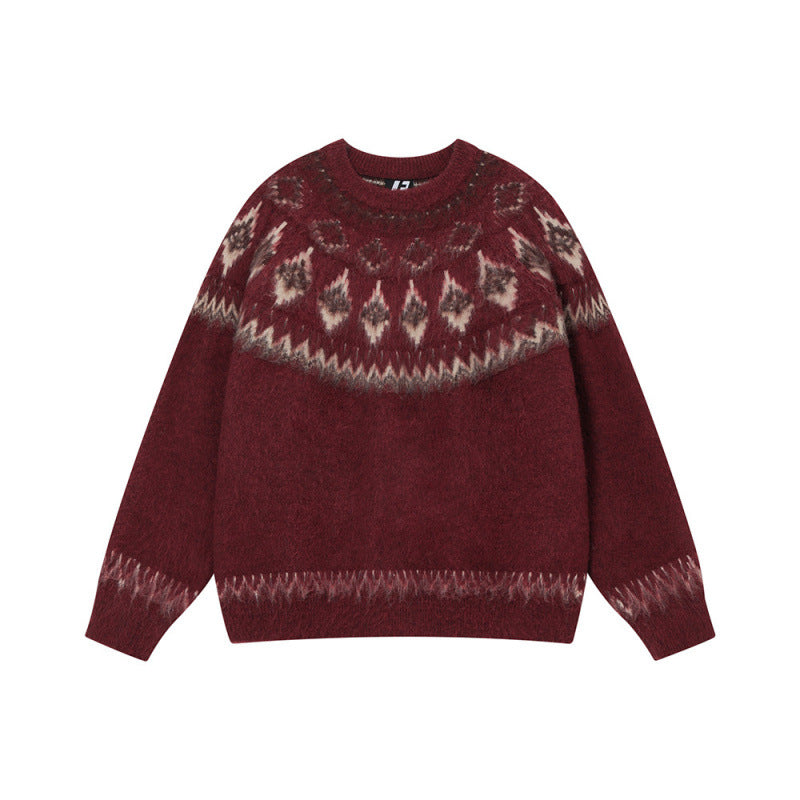 Pull élégant pour femmes avec motif traditionnel Chic & Stil
