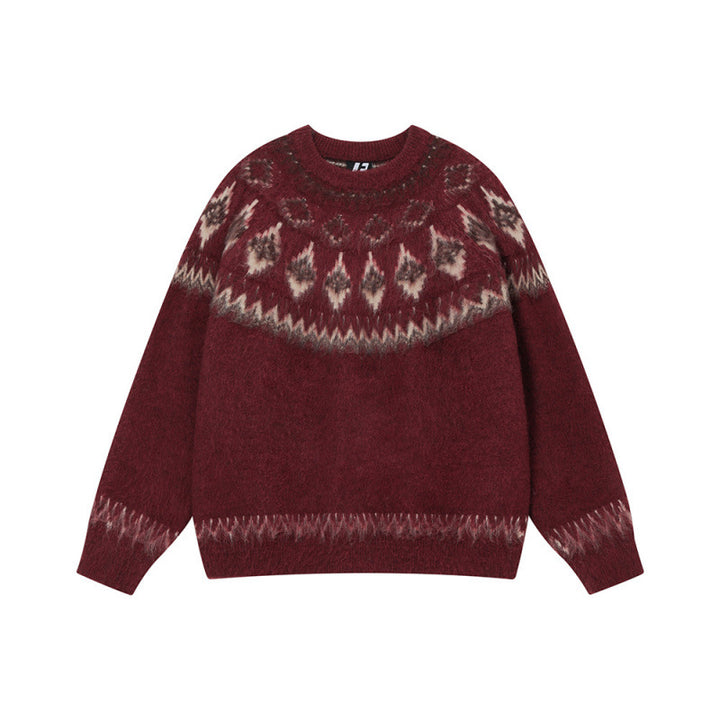 Pull élégant pour femmes avec motif traditionnel Chic & Stil
