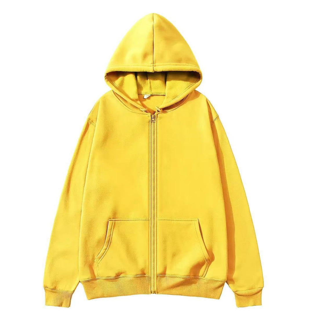 Hooded jacket for ladies in high-quality cotton blend with full zipper Lune London