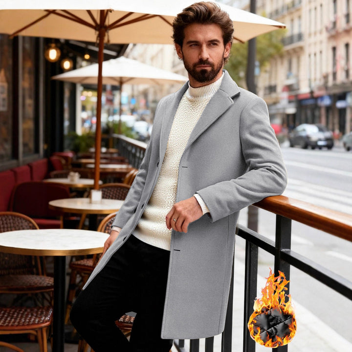 Elegant and classic men's transition jacket Lune London