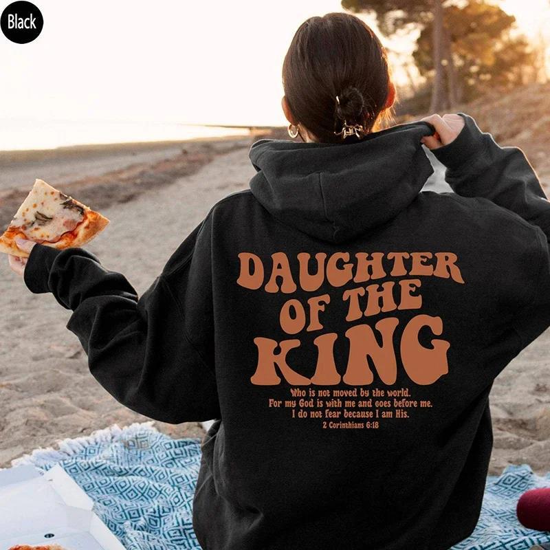 Women's hoodie with motivational lettering Chic & Stil
