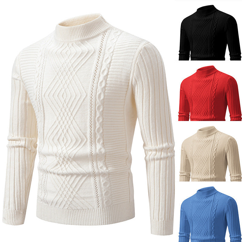 Lune London | Slim fit turtleneck sweater for men