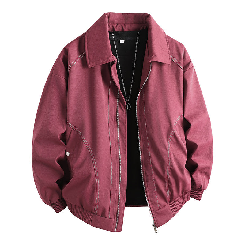 Leisure jacket for men with modern cut and elastic cuffs Lune London