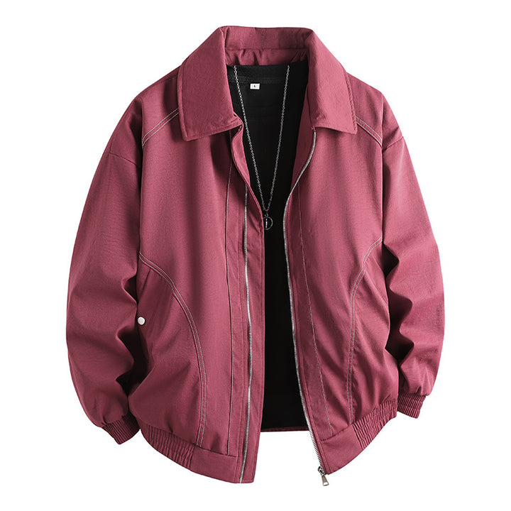 Leisure jacket for men with modern cut and elastic cuffs Lune London