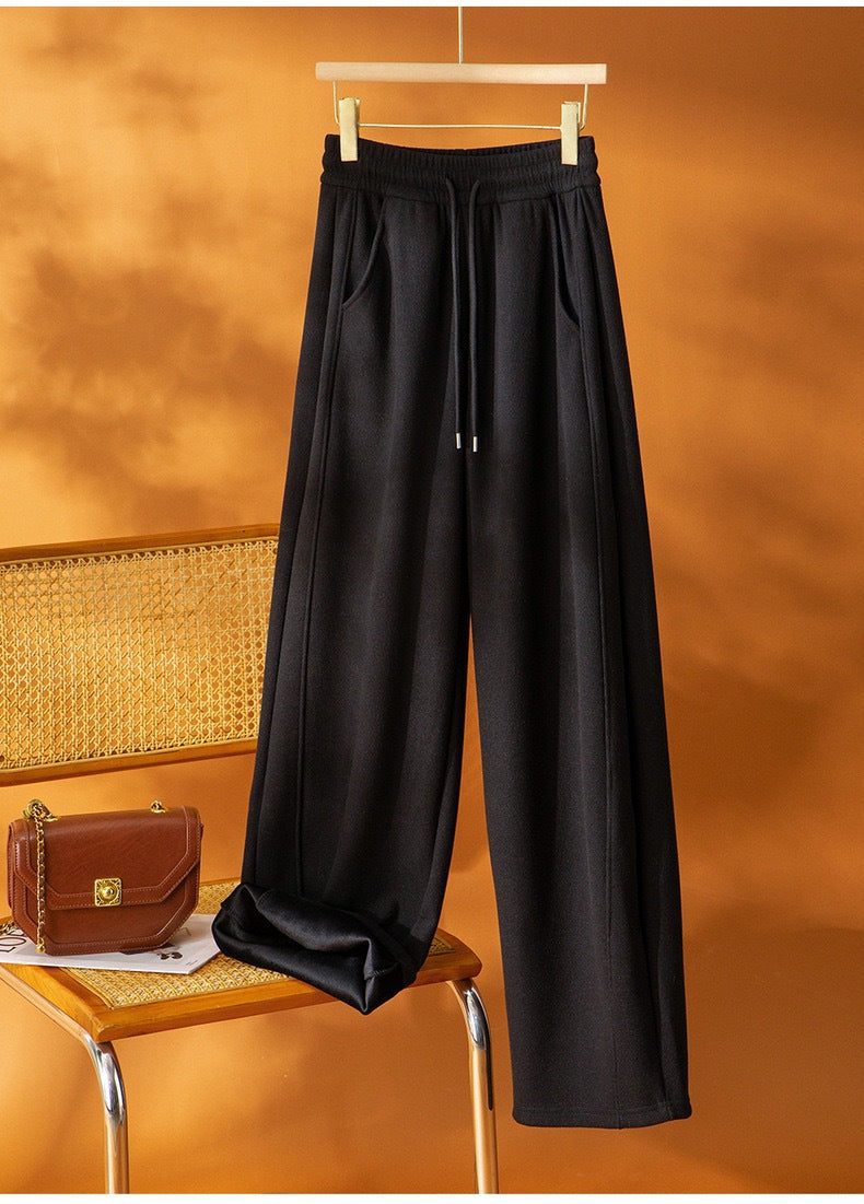 Pantalons de détente larges pour femmes à la mode et confortables Chic & Stil