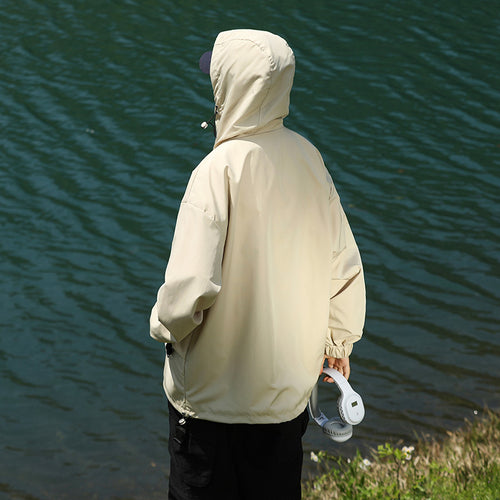 Men's waterproof outdoor jacket with versatile pockets Lune London