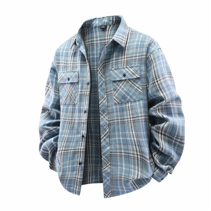 Checked shirts for women with double breast pockets Lune London
