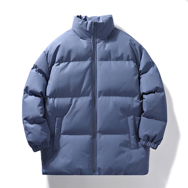 Women's down jacket with high collar and practical zipper Lune London