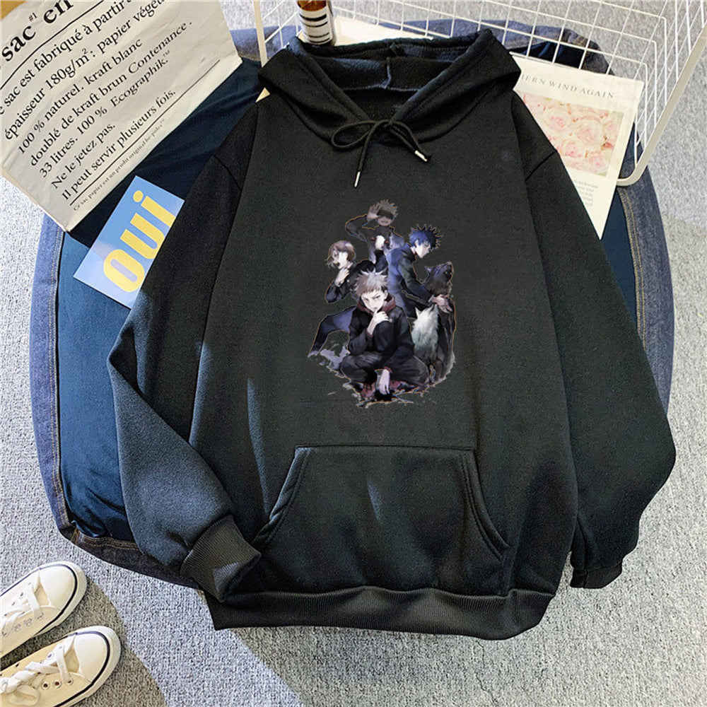 Women's hoodie with unique anime design Chic & Stil