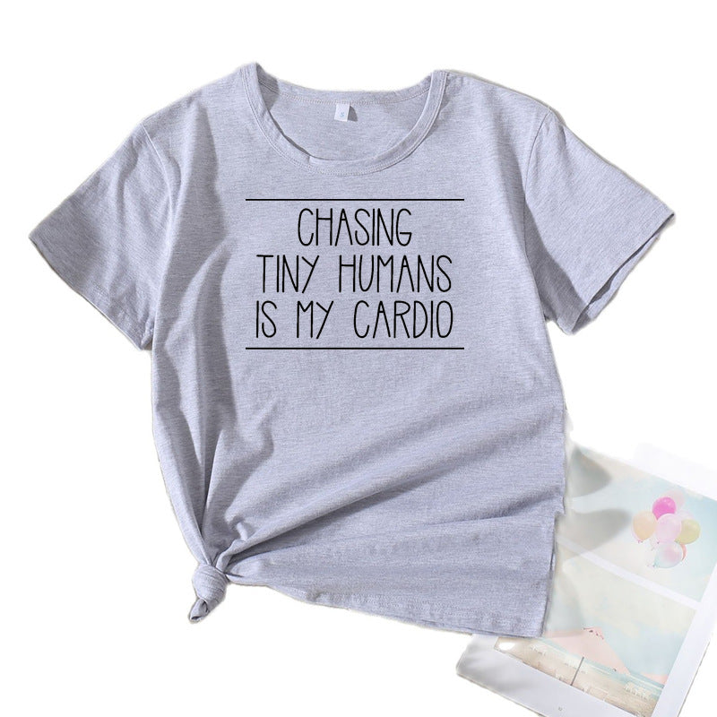 Lune London Casual Parenting Quote T-shirt for Women