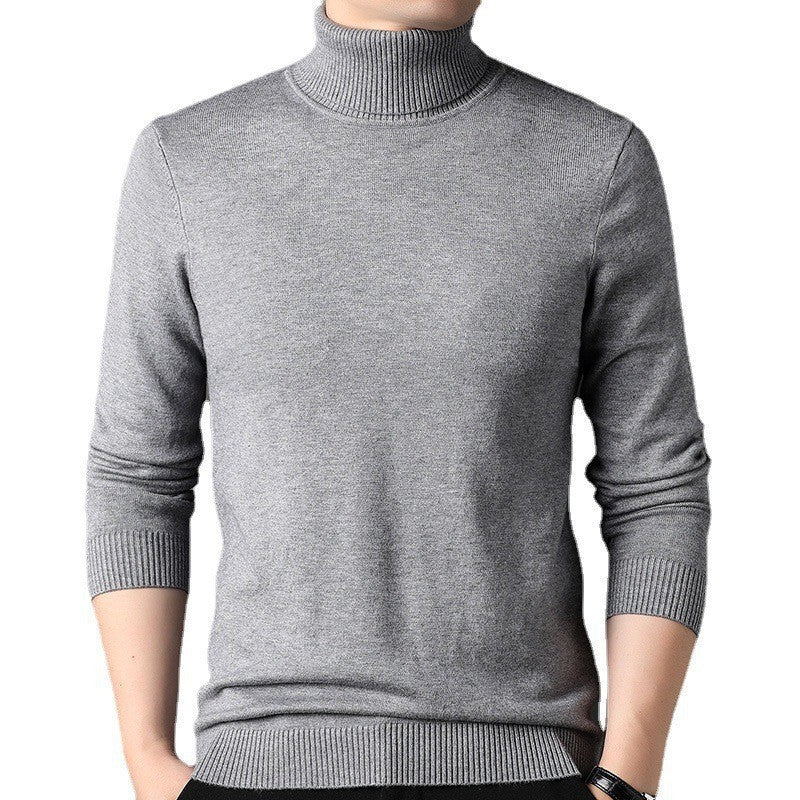 Men's Fitted Turtleneck Sweater Lune London