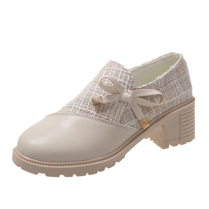 Ladies Elegant Loafers with decorative satin band and chic and stylish design