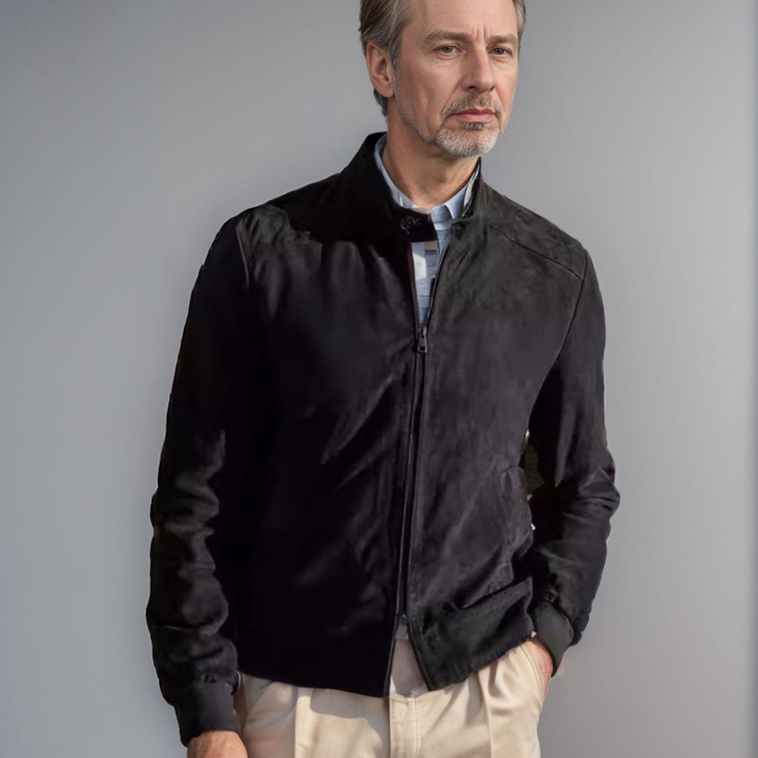 Elegant and casual suede jacket for men Lune London