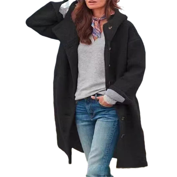 Ladies Oversized Wool Coat Lune London