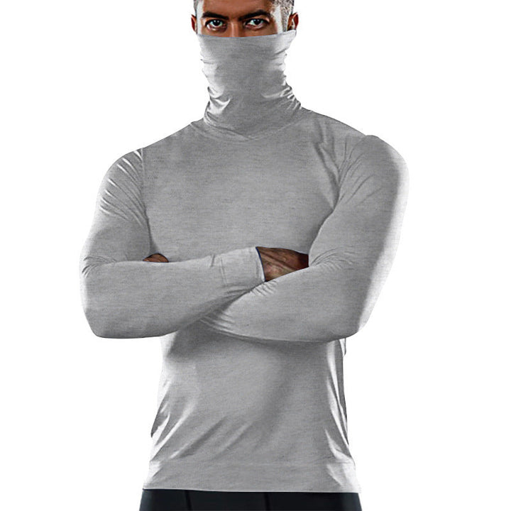 Men's Functional Shirt with High Collar and Innovative Moisture Management Lune London