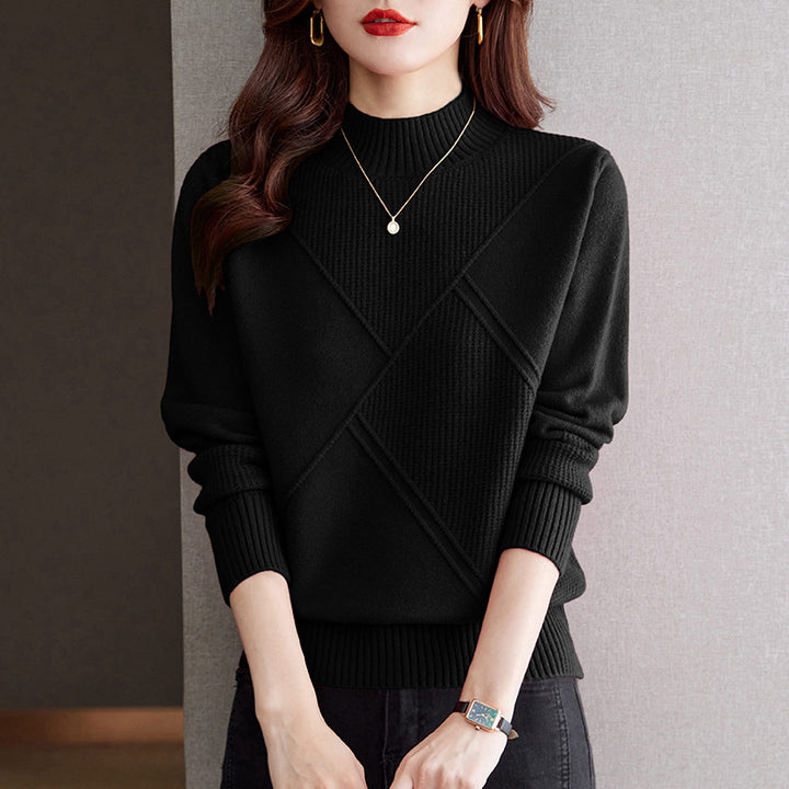 pull femme élégant avec design en relief Lune London