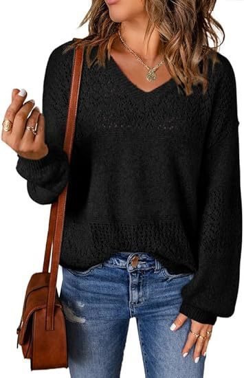 Lune London women's airy knit sweater