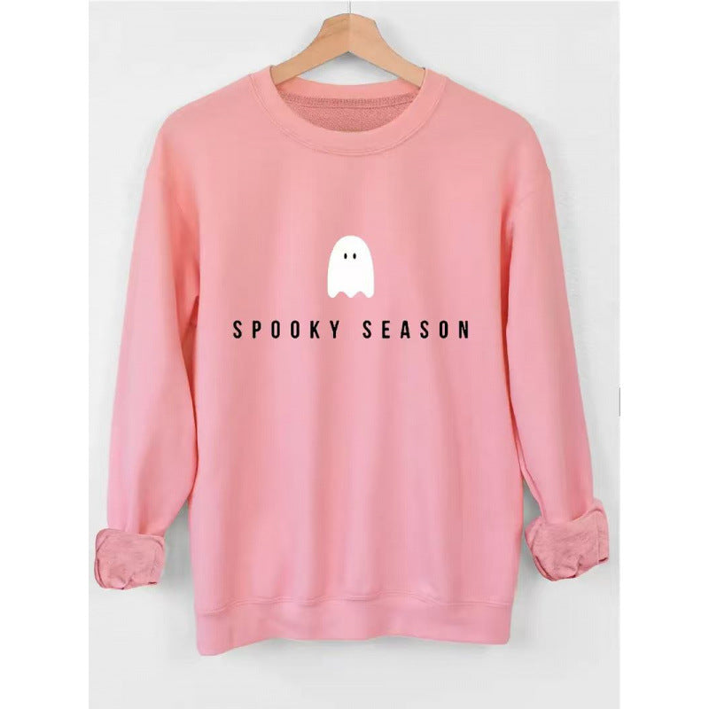 Women's sweatshirt with casual spooky design and soft inner fleece Lune London