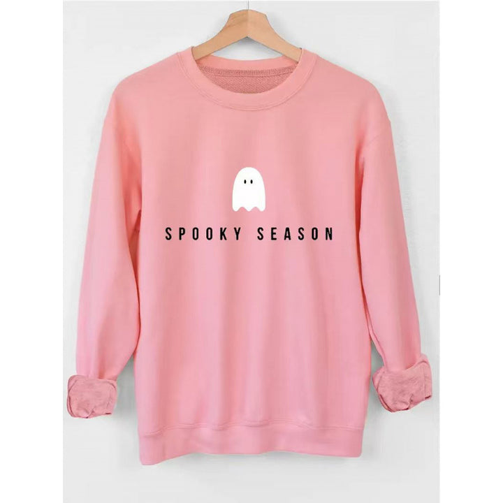 Women's sweatshirt with casual spooky design and soft inner fleece Lune London