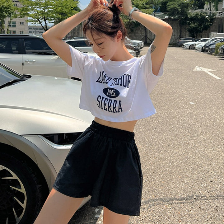 Ensemble de veste de sport légère et de shorts pour femme Chic & Stil