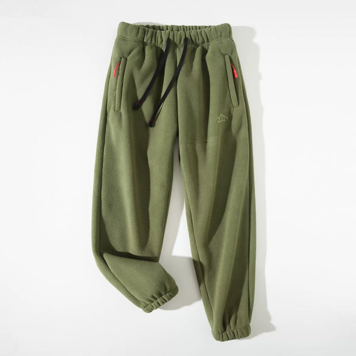 Pantalons en polaire fluides pour femmes avec taille réglable Chic & Stil