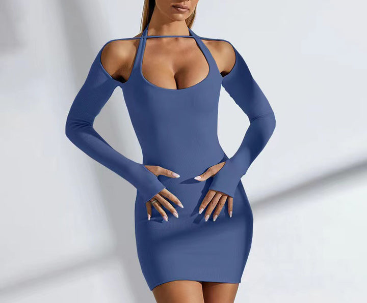 Lune London Ladies' Open Side Long Sleeve Mini Dress