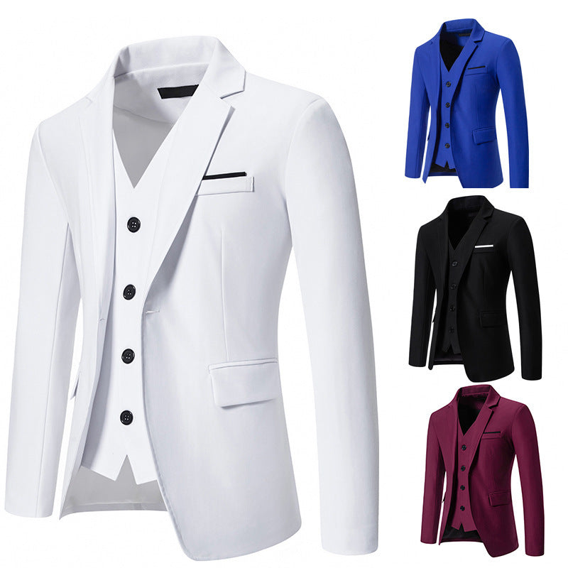 Elegant men's suit with modern cut and refined details Lune London