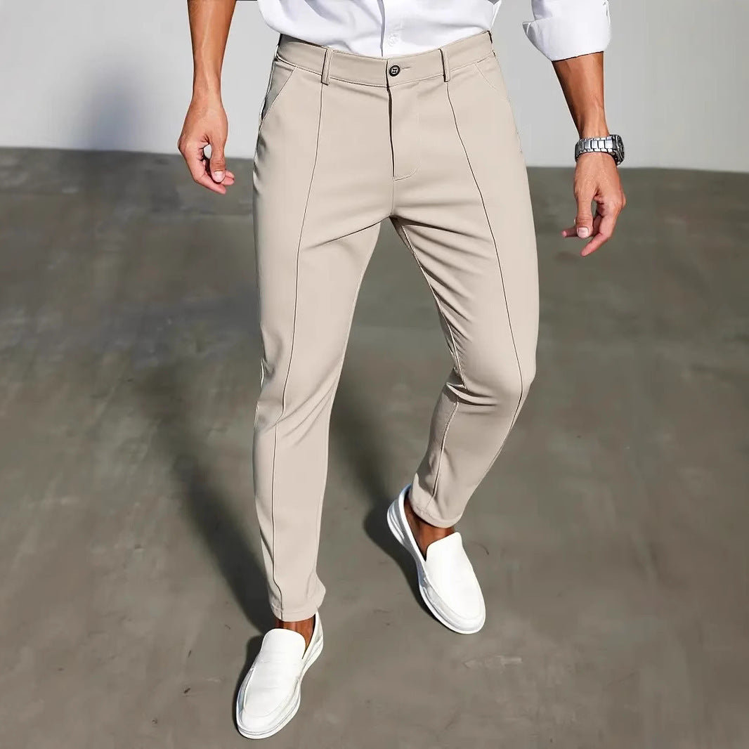 Men's Slim-Fit High-Quality Pants with Innovative Design Lune London