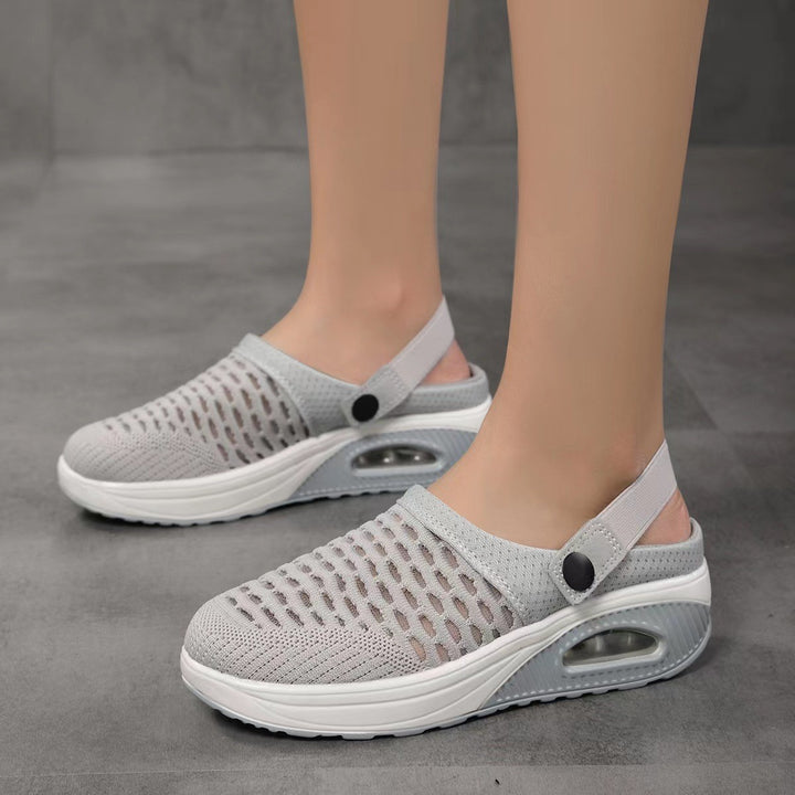 Ladies Breathable Mesh Slippers Chic and Style
